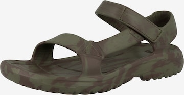 TEVA Hiking Sandals in Green: front