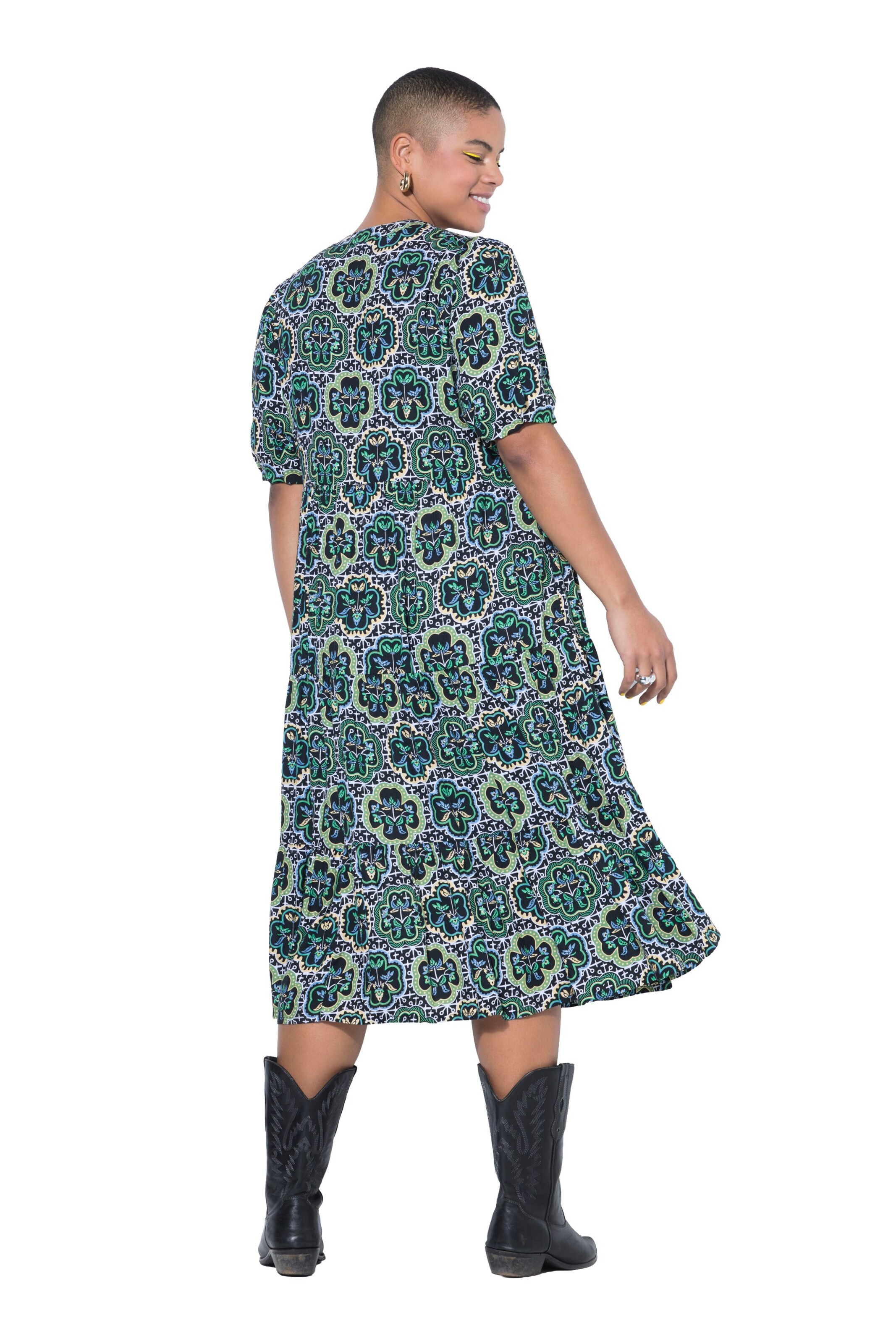 Studio Untold Kleid in Grün