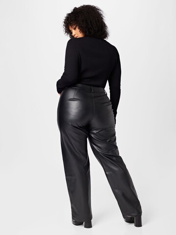 Loosefit Pantalon Cotton On Curve en noir