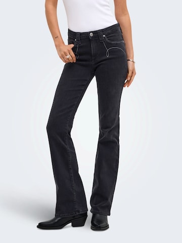 ONLY Flared Jeans 'ONLWAUW' in Grey: front