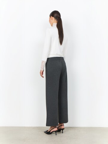 Soyaconcept Wide leg Broek ' SC-BANU ' in Gemengde kleuren: terug