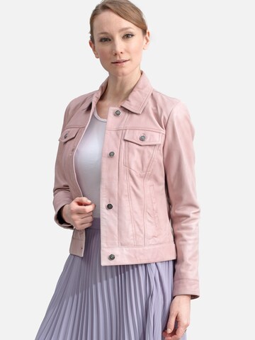 18N62 Between-season jacket 'NEBarbados' in Pink