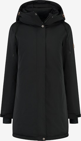 Travelin Winterjacke 'Ulla' in Schwarz: predná strana