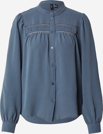 Chemisier 'VMEMMA' VERO MODA en bleu : devant