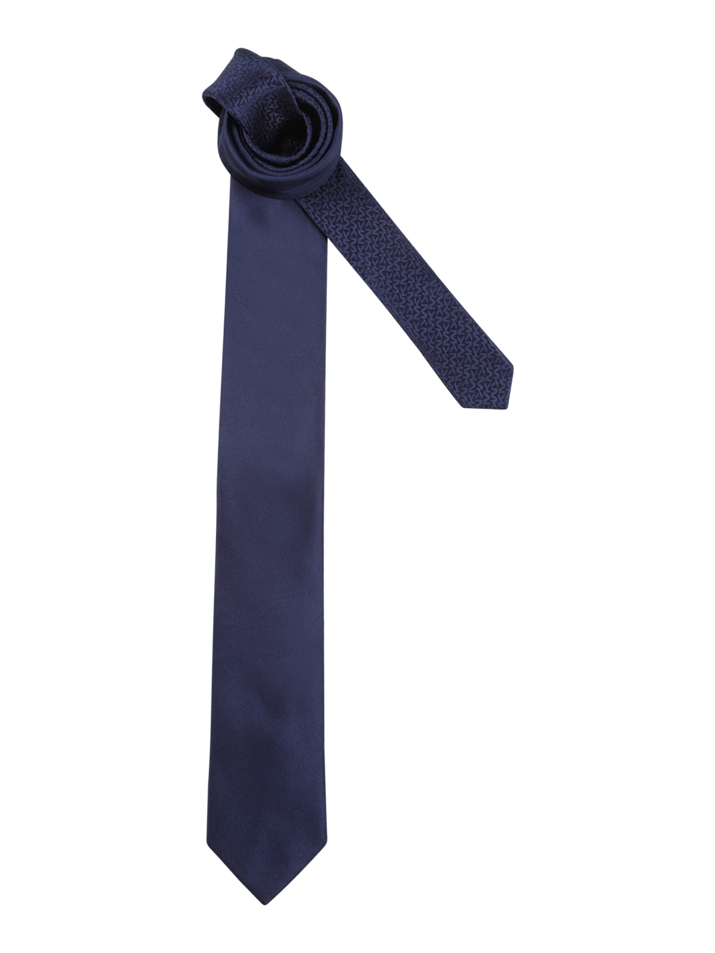 Cravată de la Michael Kors pe albastru: față