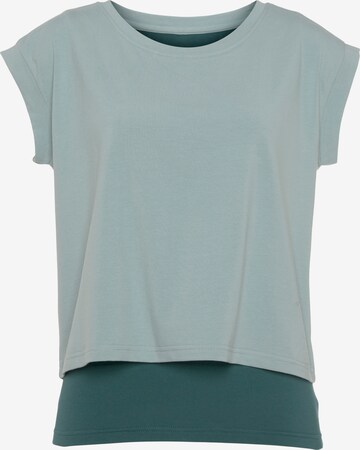 LASCANA ACTIVE Performance shirt in Green: front