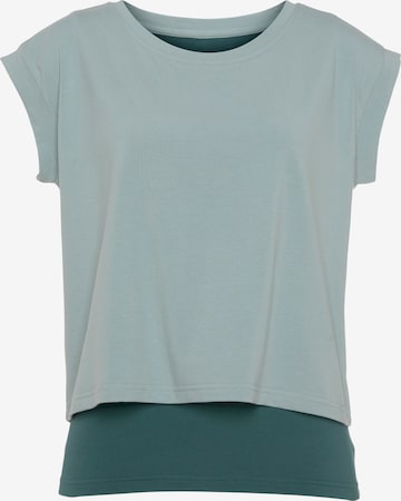 LASCANA ACTIVE Performance Shirt in Green: front