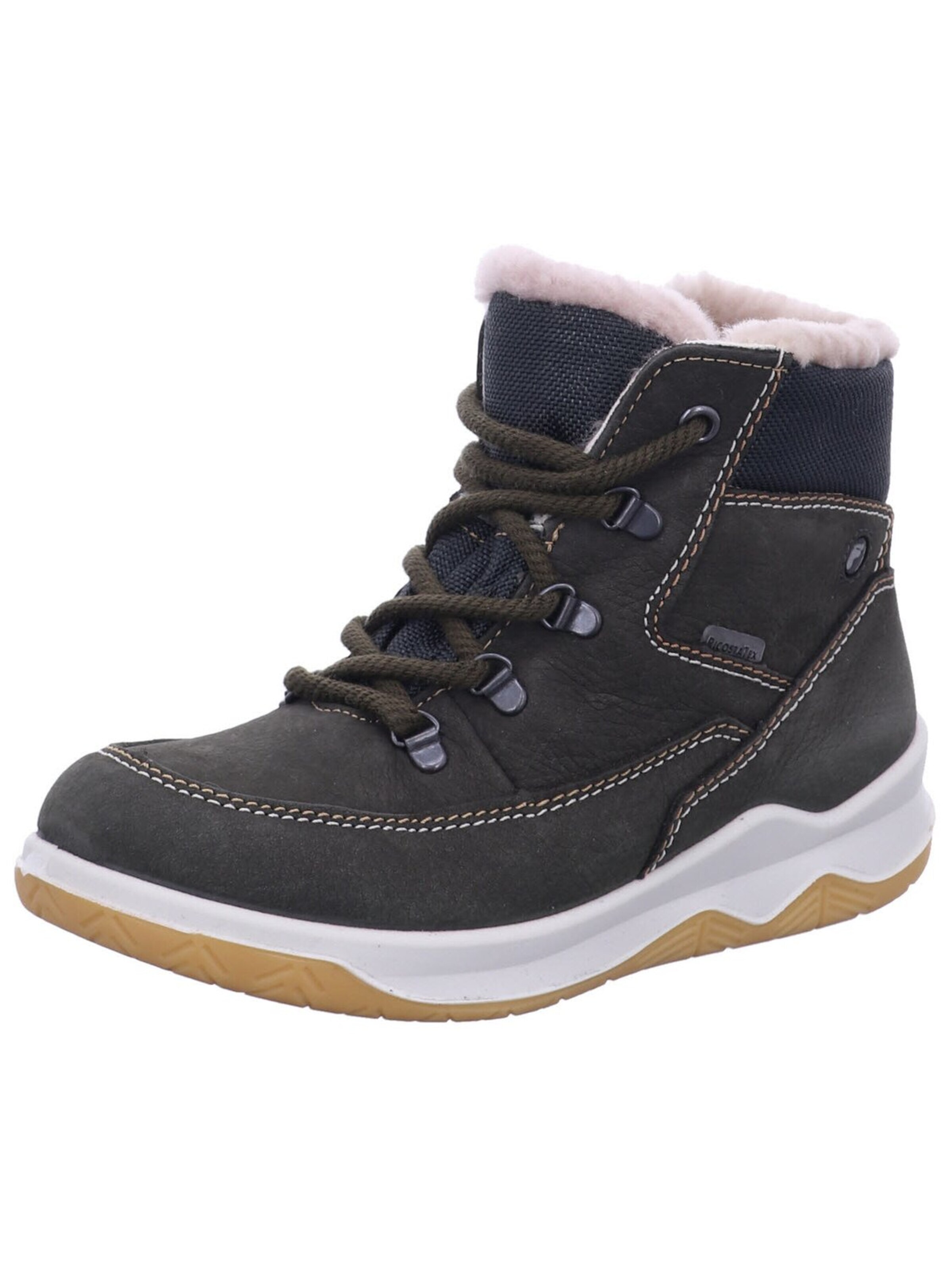 Stivale 'Stiefel Jungen 50 6800202 Echtleder in grau' di RICOSTA in grigio: frontale