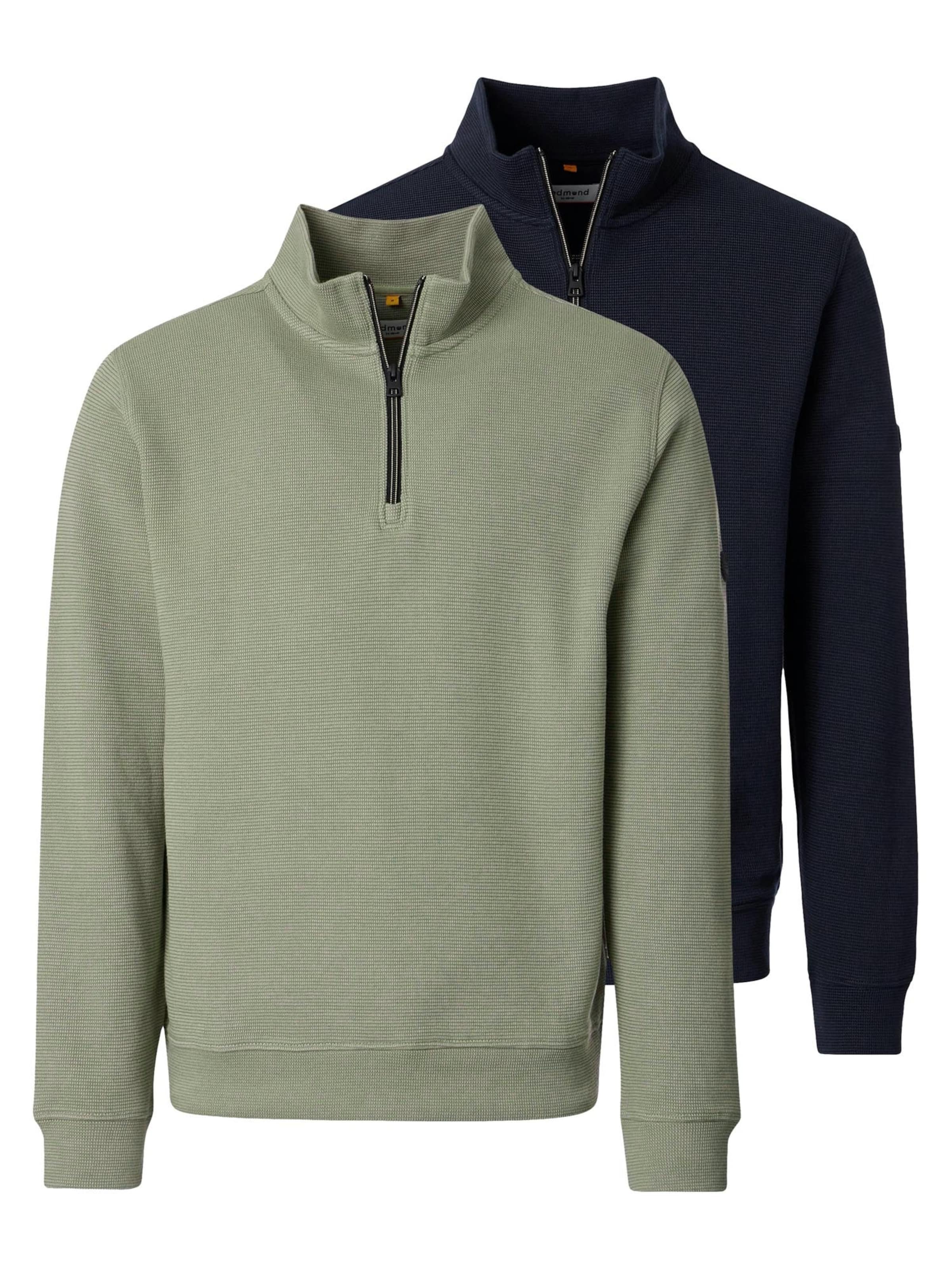 redmond Pullover 'Basic'‌‌‌‌ in Blau: Vorderseite
