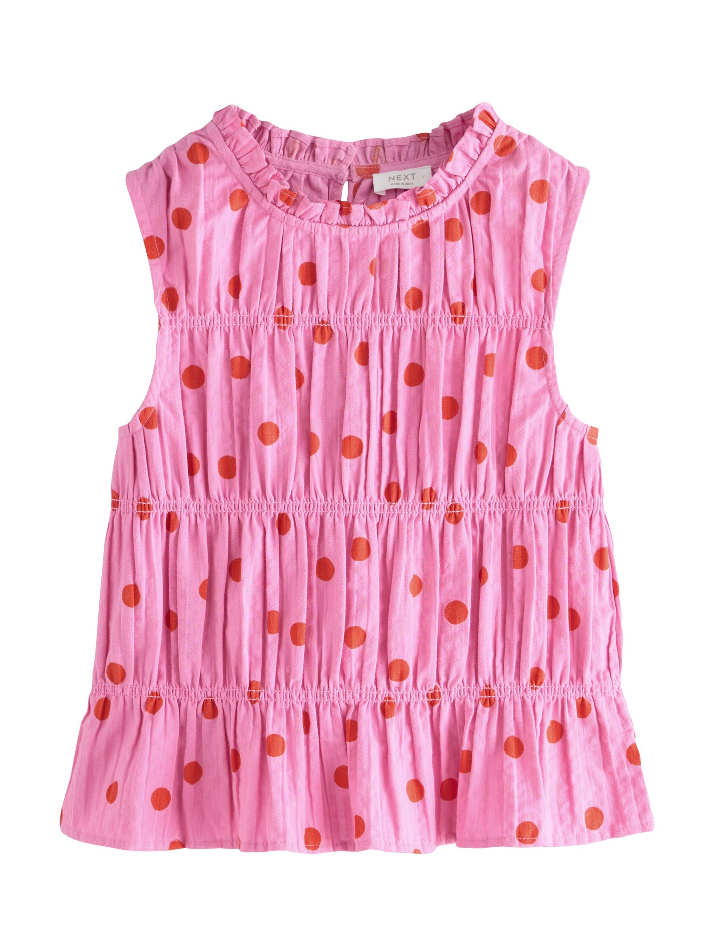 Next Блузка в Ярко-розовый: спереди