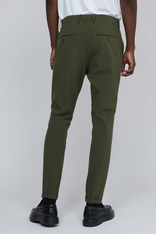 Matinique Slimfit Hose 'Liam' in Grün