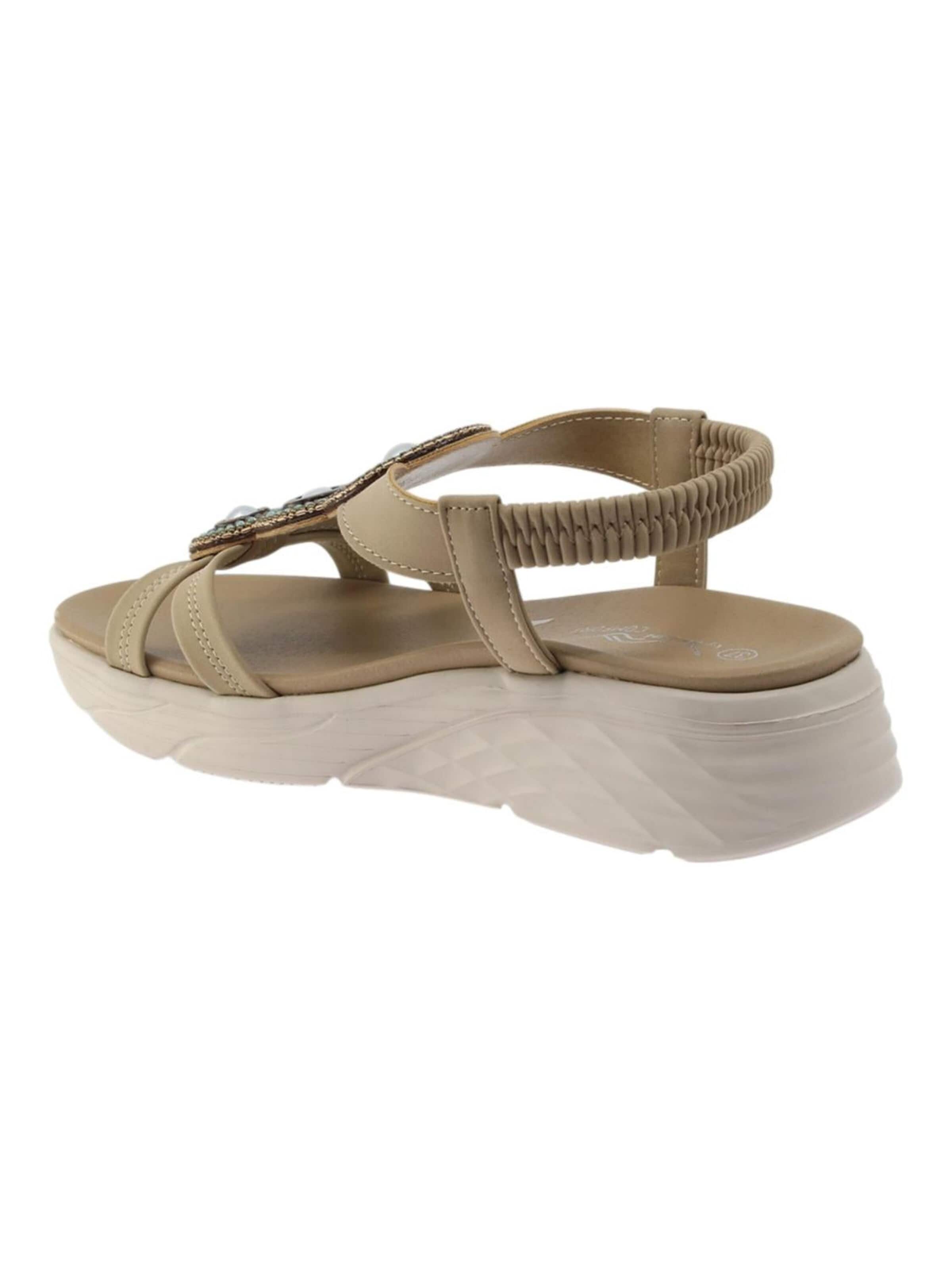 Beppi Sandals 'Casual Sandal' in Beige
