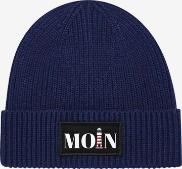 Youth Designz Beanie 'Moin Leuchtturm' in Blue: front