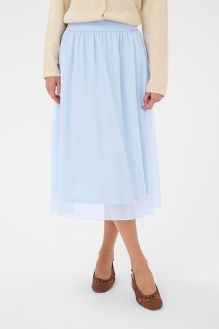 SAINT TROPEZ Rok 'Coral' in Blauw: voorkant