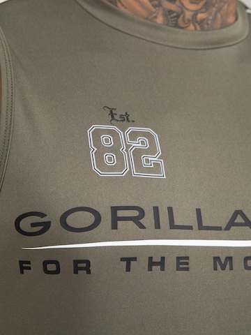 T-Shirt fonctionnel 'Broxton' Gorilla Wear en vert