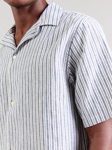 Les Deux - Ajuste regular Camisa en azul