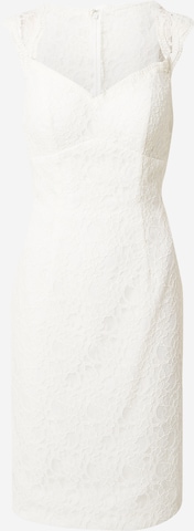 STAR NIGHT - Vestido en blanco: frente