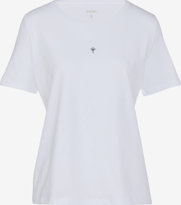 JOOP! Schlafshirt 'Cosy' in Weiß: Vorderseite