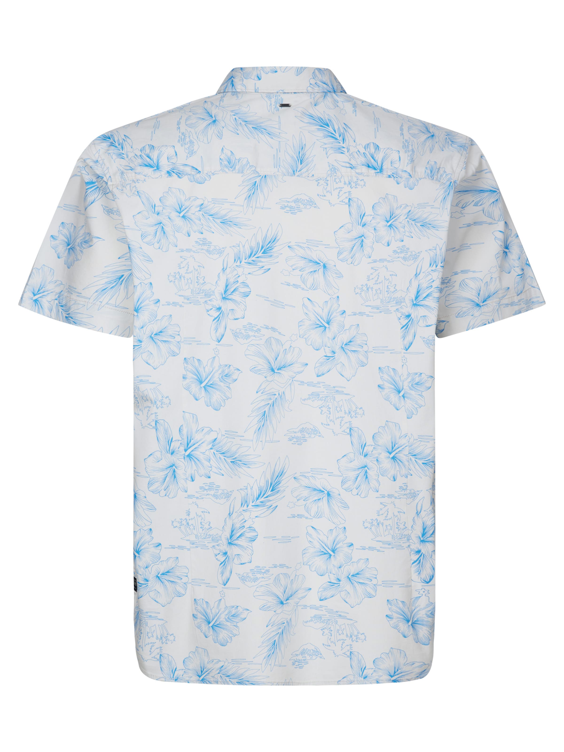 Petrol Industries Средняя посадка Рубашка 'Mariner' в Белый