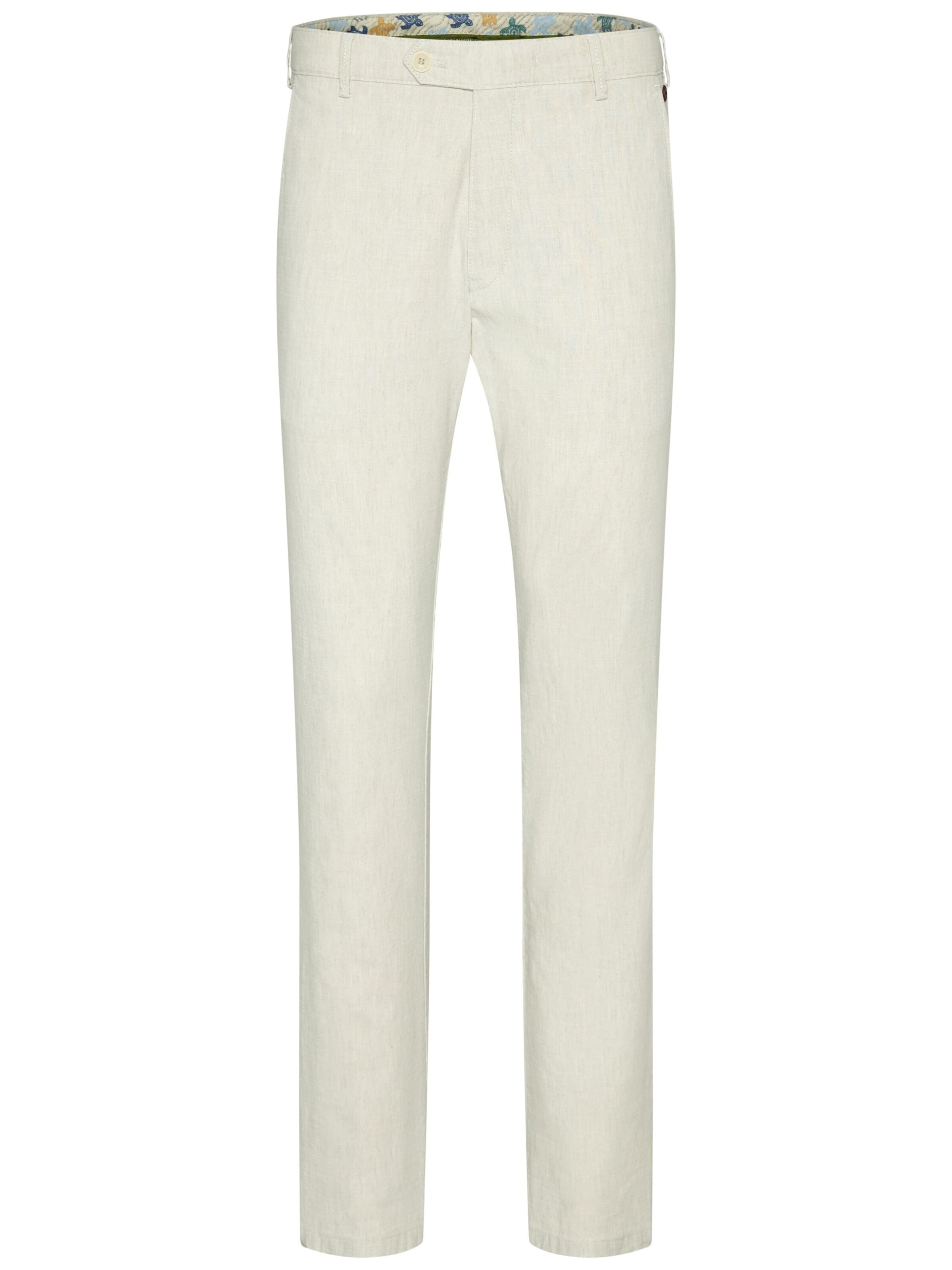 Regular Pantalon chino 'Roma' MEYER en beige : devant
