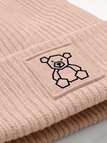 Neverless Mütze 'Teddy Polygon'‌ in Pink