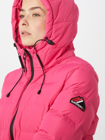 Superdry Winterjas in Roze