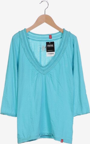 EDC BY ESPRIT Langarmshirt XL in Blau: predná strana