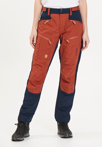 Whistler Regular Workout Pants 'Alexis' in Red: front
