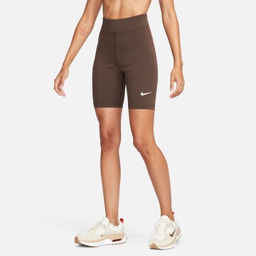 Skinny Leggings Nike Sportswear en marron