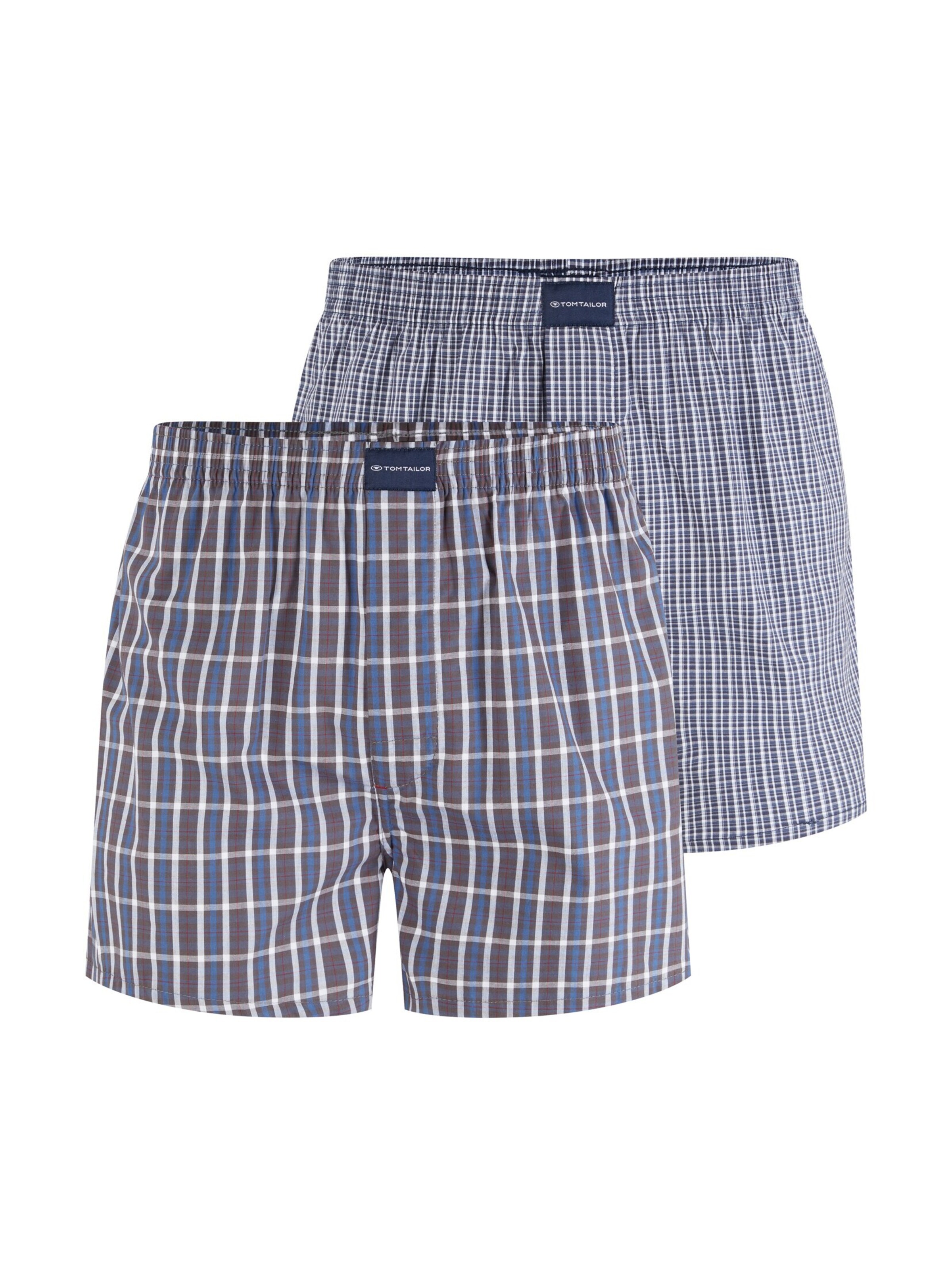 TOM TAILOR Boxershorts in Blau: Vorderseite