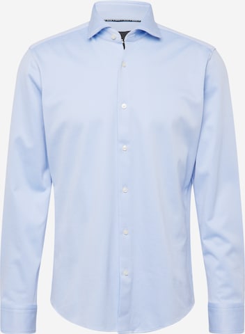 Coupe regular Chemise 'Joe' BOSS Orange en bleu : devant