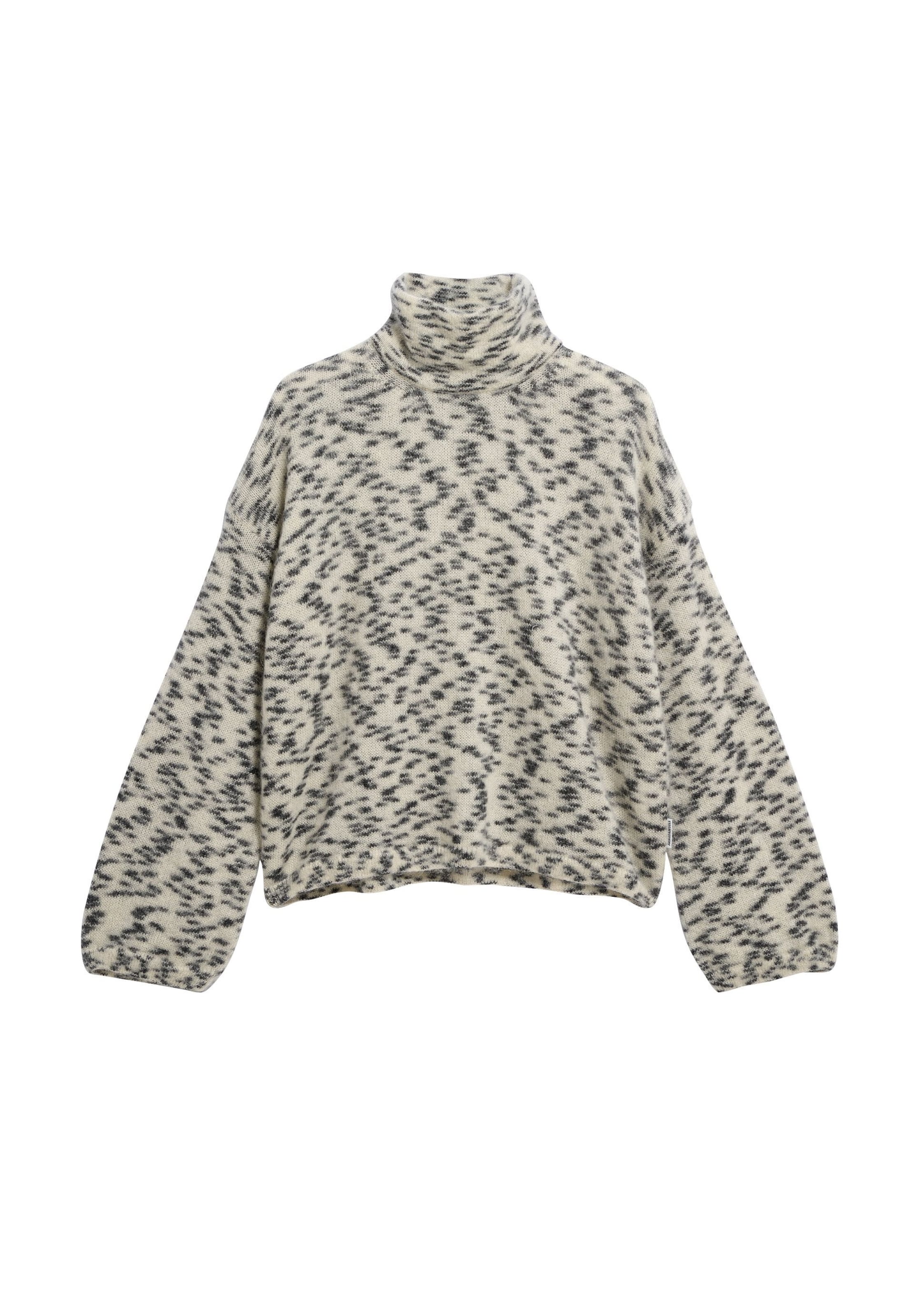 ARMEDANGELS Strickpullover DOTS in Beige: Vorderseite