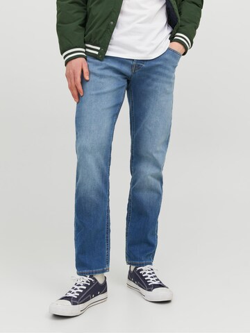 JACK & JONES regular Jeans 'Mike' i blå: forside