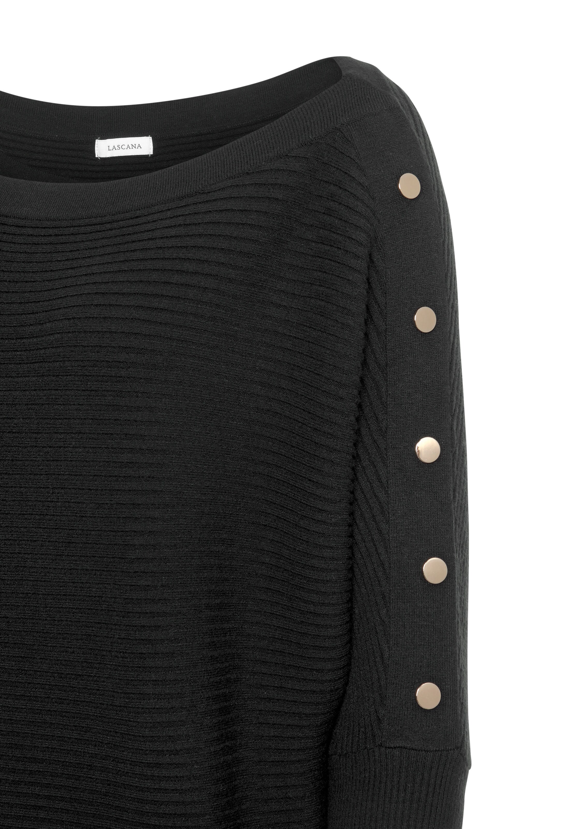 Pull-over LASCANA en noir