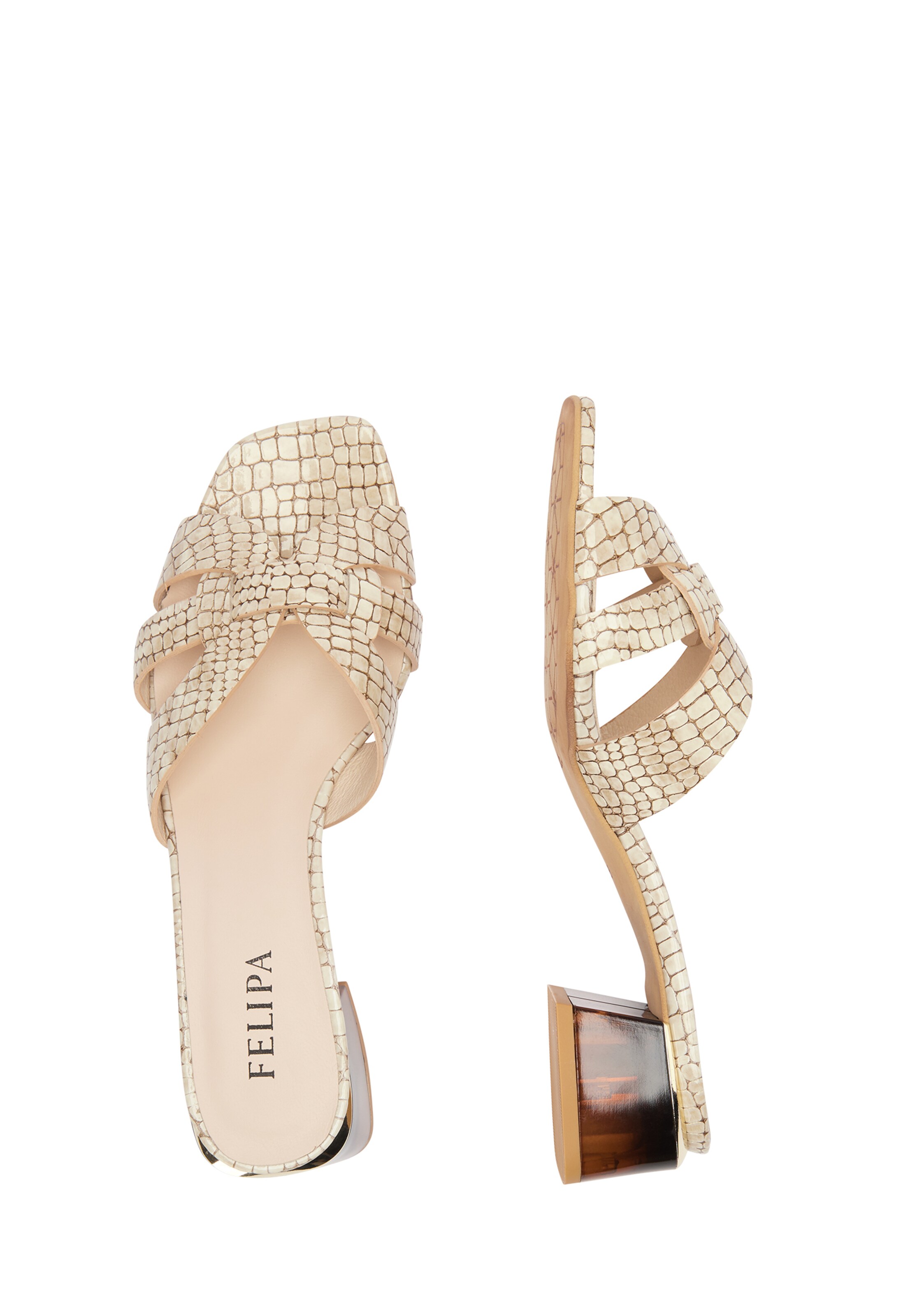 FELIPA Mules in Beige