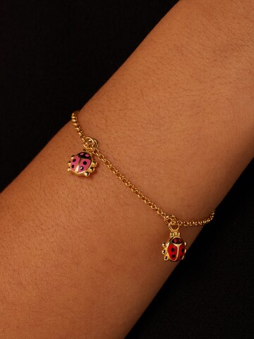 Lucardi Armband in Gold: Vorderseite