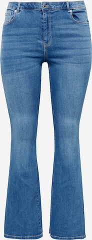 Vero Moda Curve Zvonový Džíny 'SELINA' – modrá: přední strana
