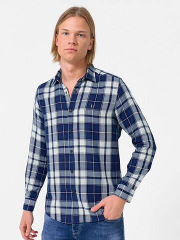 By Diess Collection Средняя посадка Рубашка в Синий