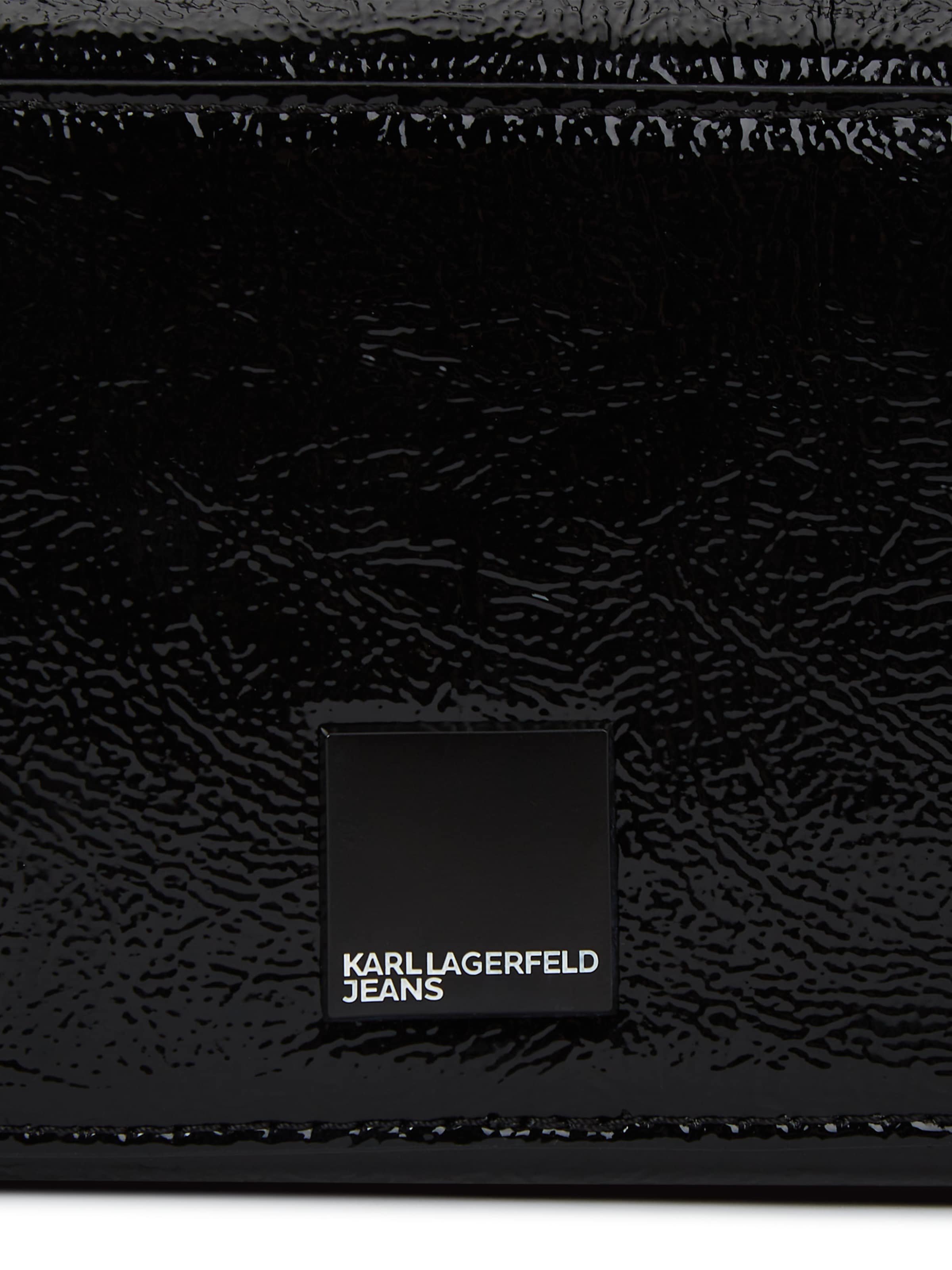 KARL LAGERFELD JEANS Axelremsväska i svart