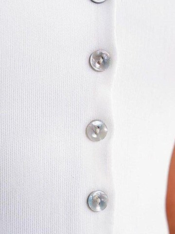 MixRay Gebreide bodywarmer in Wit