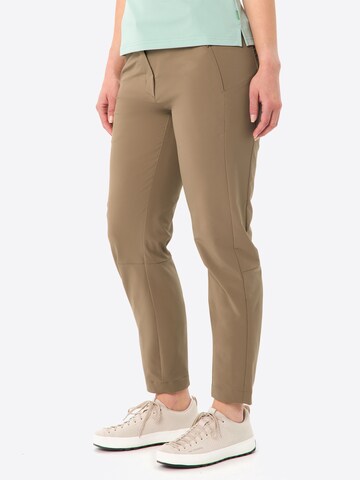 VAUDE Regular Outdoor trousers 'Skomer III' in Green