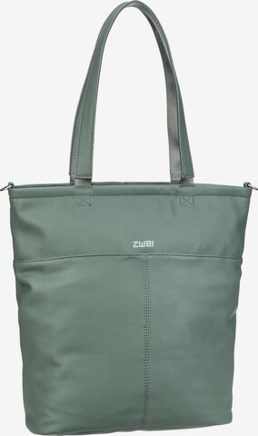 ZWEI Shopper in Grün: predná strana