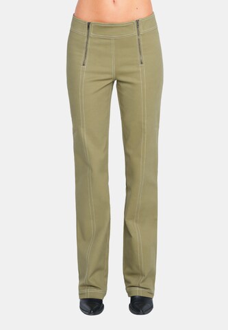 OW Collection regular Bukser 'MAPLE' i grøn: forside