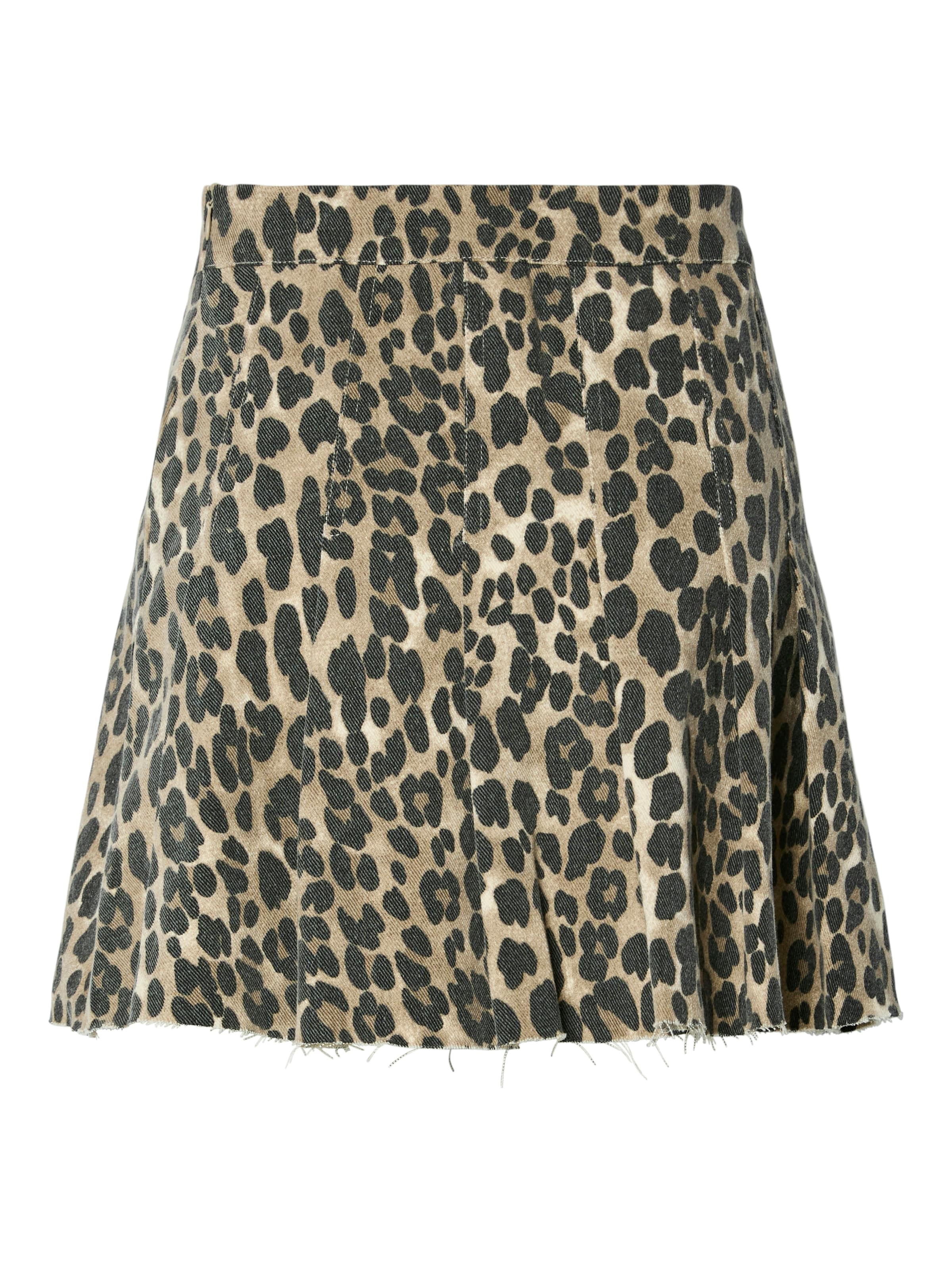 PIECES Skirt 'PCJUNIA' in Beige: front