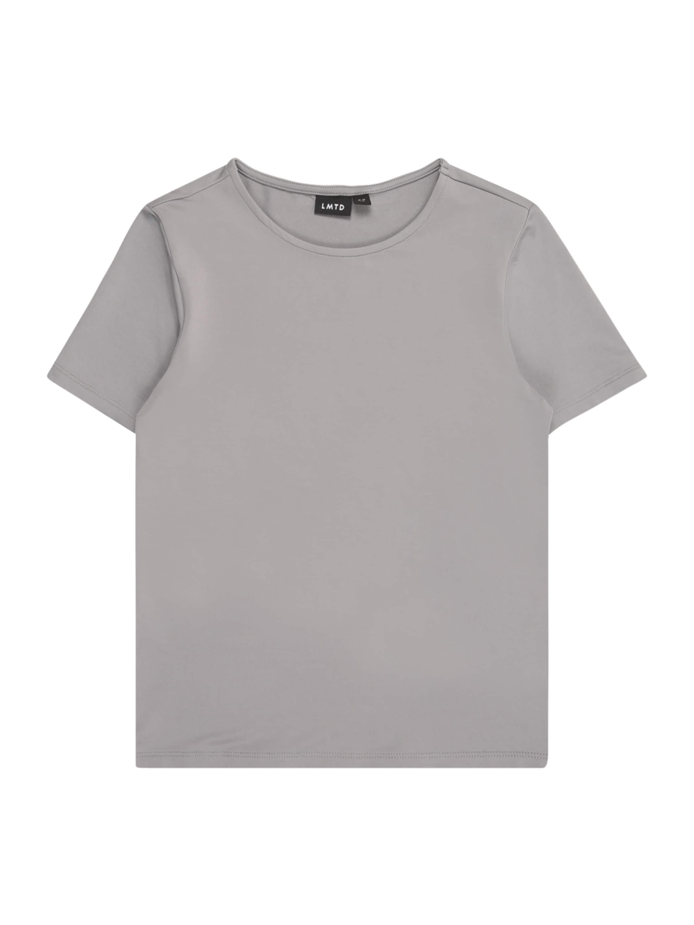 LMTD Koszulka 'NLFDinci' w kolorze szary: przód