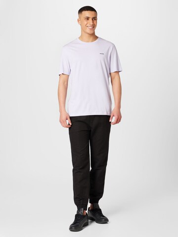 HUGO Тениска 'Dero' в лилав