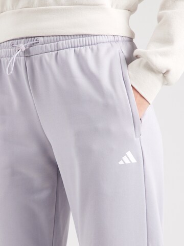 ADIDAS PERFORMANCE Tapered Sporthose 'Game And Go' in Grau