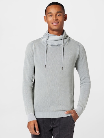 Key Largo Regular fit Sweater 'LECH' in Green: front