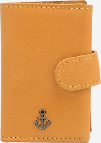 Harbour 2nd Wallet 'Robin' in Yellow: front