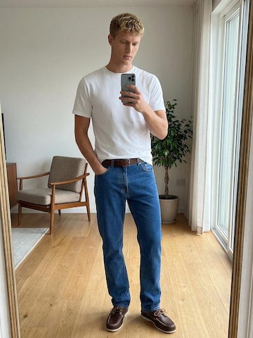 Everly Слим фит Дънки в синьо